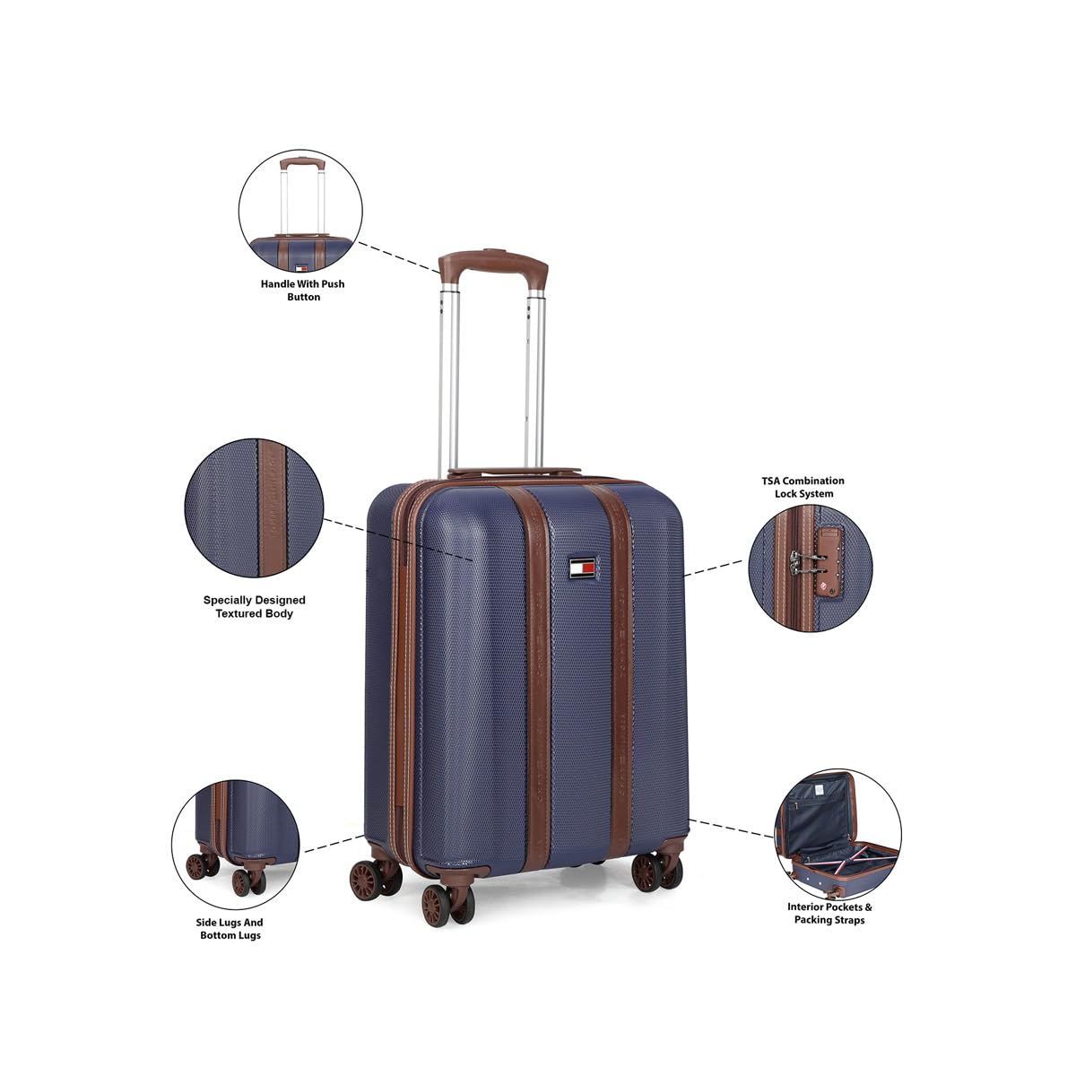 Tommy Hilfiger Graphite X Luggage