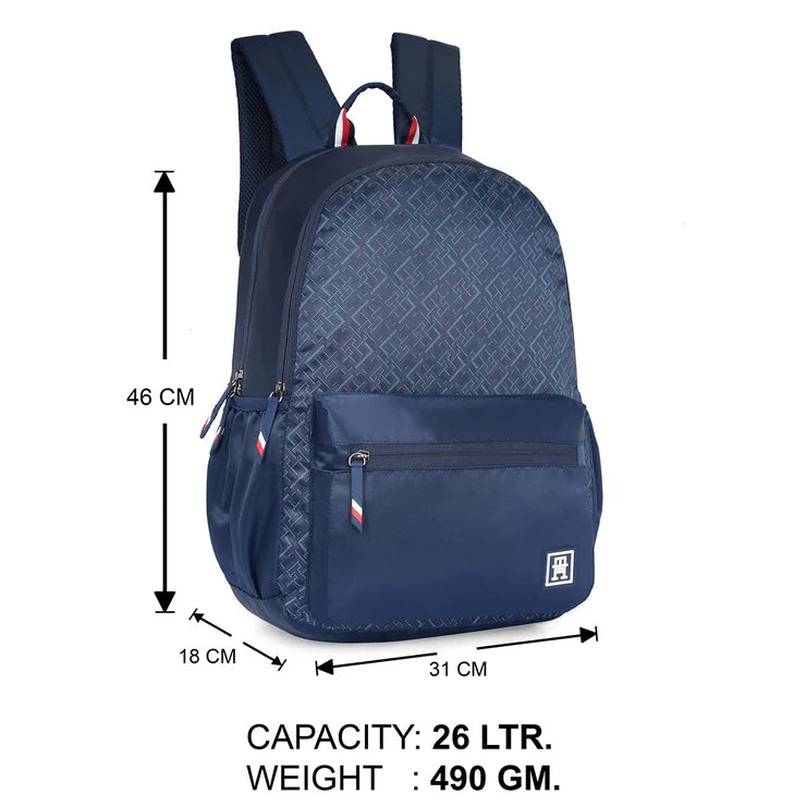 Tommy Hilfiger Mondrich Non Laptop Backpack (Navy)