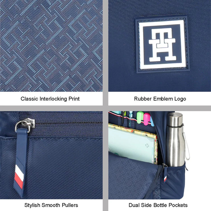 Tommy Hilfiger Mondrich Non Laptop Backpack (Navy)