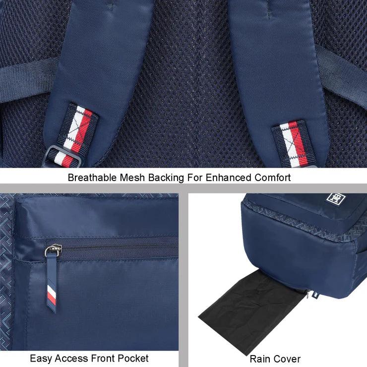 Tommy Hilfiger Mondrich Non Laptop Backpack (Navy)