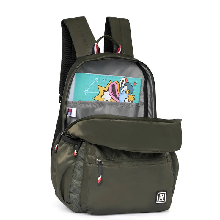 Tommy Hilfiger Mondrich Non Laptop Backpack (Olive)